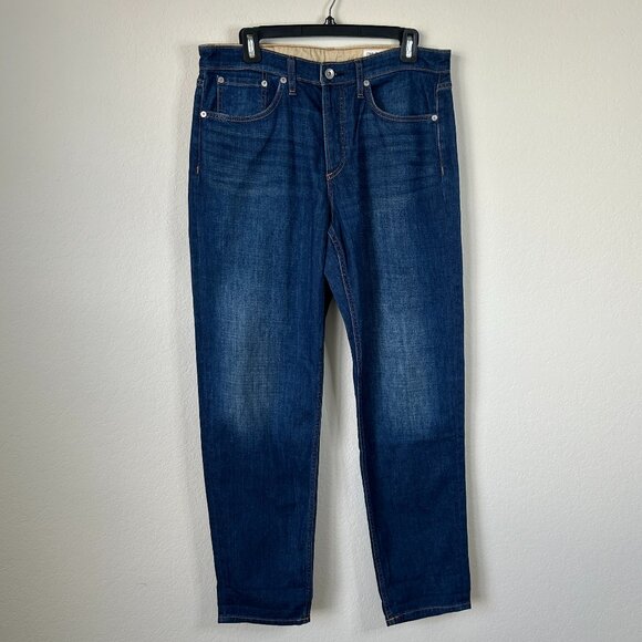 NWT Rag and Bone Jeans Womens 28 Mid Rise Boyfriend Straight Leg Rosa Pants